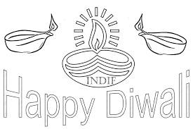 Deepawali coloring pages for kids. Diwali Coloring Page Coloring Home