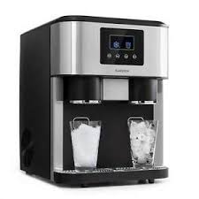 The ice genie can hold up to 3 batches of ice cubes, equivalent to 120 cubes in total! Eiswurfelmaschine 3in1 Crushed Ice Cube Maker Eiswasser 1 8l Display Edelstahl Ebay