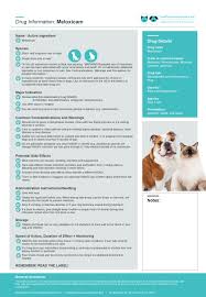 Meloxicam Drug Information For Dogs And Cats Healthcare For Pets Pet Medications Cat Health Care Dog Cat
