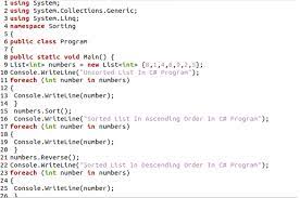 C program to sort array of strings in alphabetical order · create an array of string and initialize it with the values. C Sort List