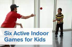 20 indoor games to keep the kids entertained on a cold or rainy day. Six Active Indoor Games For Kids Playworks