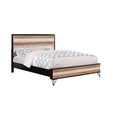 The modified camel back headboard shape pairs a gentle curve with straight. Transitional Beds Bedroom Furniture The Home Depot