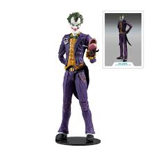 Titan has reacted with his blood and mutated into a new, highly effective poison. Batman Arkham Asylum The Joker Dc Multiverse Action Figure Gamestop