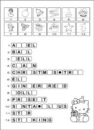 A fun write the words esl exercise worksheet for kids to study and practise christmas vocabulary. Christmas Vocabulary For Kids Learning English Printable Resources