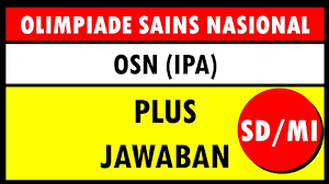 Berikut ini penulis sajikan soal olimpiade sains nasional matematika smp tingkat provinsi tahun 2019 disertai dengan pembahasan lengkapnya. Latihan Soal Olimpiade Osn Ipa Sd Mi Dan Kunci Jawaban 2020 Youtube