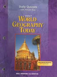 Holt algebra lesson 11 1 answer key is available in our book collection an online access to it is set as public so you can get it instantly. Holt World Geography Today Daily Quizzes With Answer Key Holt Rinehart And Winston 9780030654145 Amazon Com Books