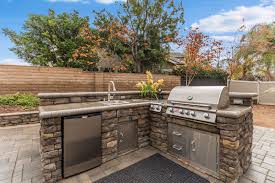 L shaped outdoor kitchen island. Outdoor Bbq Islands Alan Smith Pool Plastering Remodeling