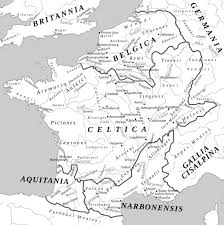 Gaul in 58 BC on the eve of the Gallic Wars : rMapPorn
