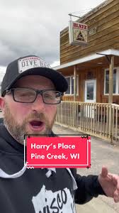 Harry’s Place in Pine Creek, WI #wisconsin #fyp #wiscodivebarreviews  #buschlight #divebar