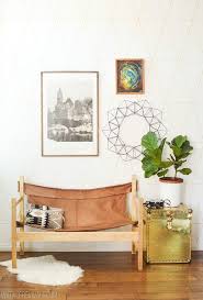 Growing up in india, i was surrounded by it. Ugly Sofa Upcycled Into Leather Safari Sling Bench Vintage Revivals