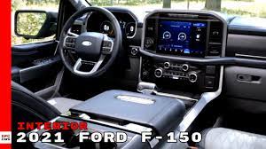 Lariat 4dr supercab 8 ft. 2021 Ford F 150 Interior Cabin Youtube