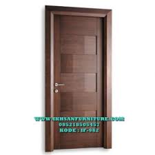 Harga daun pintu rumah modern minimalis kayu jati tpk perhutani. Daun Pintu Minimalis Kamar