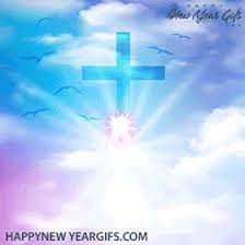 Happy easter card, have a blessed day quote card. Joyeuses Paques Gif 125 Happy New Year Gifs For Download