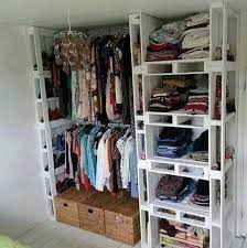 Ikea cabina armadio funzionale ed economica: Pallet Wardrobe Disegni Pallet Scarpiera Fai Da Te Pallet Riciclato