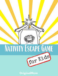 Printable puzzles (free templates) here are four, ready made escape room puzzles that you can print. Nativity Escape Room For Kids Originalmom