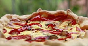 Tarte Rustique Aux Piquillos Et A La Brandade De Morue Recette En 2020 Brandade De Morue Morue Tarte