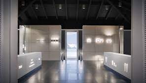 In The New Showroom Everyone Can Experience Lights And Get In Touch With Our Products Justlight Light L Light Architecture Outdoor Lighting Lighting Design