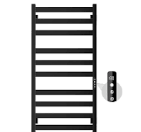 OEM&ODM Service Electric Thermostatic Heating Household Hotel Bathroom  Smart Heated Towel Rack Heated Towel Rail