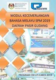 Ptti kimia spm cara mudah ingat cas. Modul Bm Spm Ppd Pasir Gudang Program Csr Lpj Cares 2019