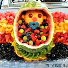 So, to those ladies, here are some extraordinary easy to make handmade fruit basket designs which can be used by you for decorating the spring table. Diy Baby Fruit Basket For A Baby Shower Crafty Morning