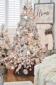 Pair the vibrant pink hues with a silver tree for a unique holiday statement piece. White Pink And Gold Christmas Tree Decorations Novocom Top