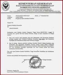 Pemerintah kabupaten gurauan dinas pendidikan sma negeri 1 candaan jl. Contoh Surat Resmi Dinas Pertanian