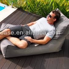 These colorful, personal beanless bags are comprised of memory foam, which is much more fluffy than bean filled chairs. Grey Relax Outdoor Bean Bag Chair Sun Lounge Buy Outdoor Square Lounge Chairs Floating Bean Bag Chair Outdoor Hanging Lounge Chair Product On Alibaba Com