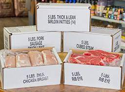 We do this with marketing and advertising partners (who may have their own information they've collected). Ole Timey Meat Market
