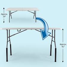 Folding Table Leg Risers Extenders Vispronet Folding Table Legs Folding Table Table Legs