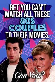 Is there a critic you follow or one you think really gets it? Quiz Bet You Can T Match All These 80s Couples To Their Movies Can You Fun Movie Facts 80s Couples Movie Trivia Questions