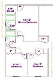 62 Trendy 10x12 Bedroom Layout Ideas Floor Plans In 2020 Floor Plan Design Bathroom Plans Bedroom Floor Plans