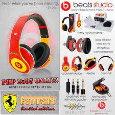 What is the difference between ferrari cavallino t350 and beats by dre studio (2013)? Facebook