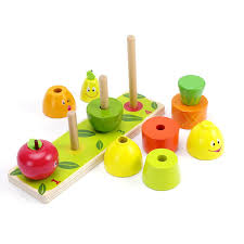 Four blocks jungle animal puzzle. Toys Games Wooden Fruit Shape Color Sorter Stacking Block Puzzle Toy Kids Educational Toys Educational Toys