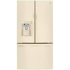 Bisque French Door Refrigerator Bottom Freezer Kenmore Elite 74024 29 8 Cu Ft French Door Bottom Freezer R With Images French Door Bottom Freezer French Door Bottom Freezer Refrigerator Bottom Freezer Refrigerator