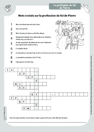 Sep 05, 2019 · impressionnant mots croisés a imprimer gratuit intéressant vous motiver à être utilisé dans votre foyer conception et style plan avenir prévisible autorisé pour mon personnel web site : Mots Croises Sur La Profession De Foi De Pierre Catechisme Emmanuel