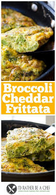What An Awesome And Filling Broccoli Cheddar Frittata Recipe Try It Today Frittata Recipes Breakfast Brunch Recipes Recipes
