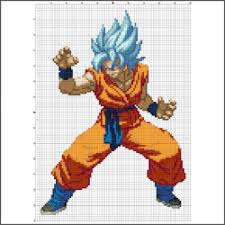 Check spelling or type a new query. Super Saiyan God Goku Dragon Ball Z Free Cross Stitch Pattern Lord Libidan