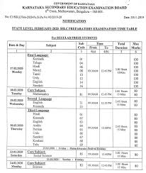 Major change in sslc exams bengaluru, jun 4: Karnataka Sslc 10th Class Exam Time Table 2021