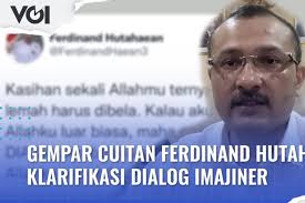 Dalam akun twitternya, @ferdinandhaean3, dia. Xv Qaumug1q1hm