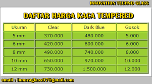 Selain beberapa material seperti semen, besi, pasir dan beberapa lainnya, terdapat satu material yang cukup penting untuk sebuah bangunan yakni kaca. Harga Kaca Tempered Terbaru Pasang Pintu Kaca Tempered Murah