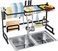 Choose from contactless same day delivery, drive up and more. Amazon Com Dish Rack Over The Sink Soledi Sink Dish In Rack Stainless Steel Sturdy Durable Dish Drying Rack Kitchen Maximize Space Easy To Assemble Kitchen Dining
