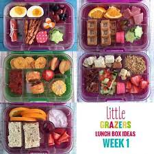 Lunch Box Ideas Week 1 Little Grazers Healthy Snacks Recipes Kids Packed Lunch Baby Food Recipes