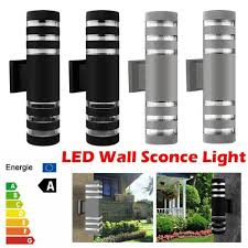 Shop outdoor wall lights at lumens.com. Led Modern Exterior Wall Light Dual Head Wall Lamp Fixture Outdoor Porch Indoor Yard Garden Outdoor Living Outdoor Wall Porch Lights
