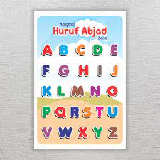 Lagu anak indonesia balita 4 years ago. Poster Belajar Anak Tk Paud Poster Edukasi Mengenal Huruf Abjad Alfabet Media Mainan Edukasi Shopee Indonesia