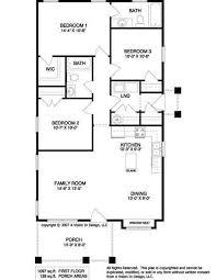 Schau dir angebote von home plan auf ebay an. Small Rectangle 3 Bedroom House Plans Novocom Top
