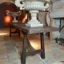 Some gate leg tables now incorporate storage opportunities, such as a set of handy drawers in which you can store cutlery. Extra Long Narrow Dark Old Oak Table Piet Jonker