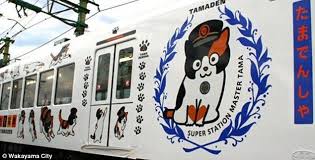 The Cat Train Of The Wakayama Electric Railroad Japan Wakayama Tama Cat Training