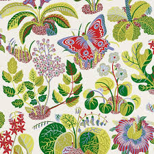 Schumacher Birds And Butterflies Wallpaper Canada Pin On Future Home