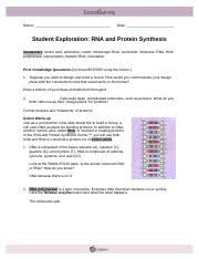 Suivez l'évolution de l'épidémie de coronavirus / covid19 dans le monde. Rna And Protein Synthesis Gizmo Explorelearning Pdf Rna And Protein Synthesis Gizmo Explorelearning Assessment Questions Print Page Aiden Connally Course Hero