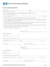 A written statement which someone makes after they have sworn officially to tell the truth, and which might be used as proof in a court. 2019 2021 Form Bcbs Common Law Marriage Affidavit Fill Online Printable Fillable Blank Pdffiller